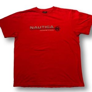 Vintage Nautica Competition Short Sleeve Tee Shirt